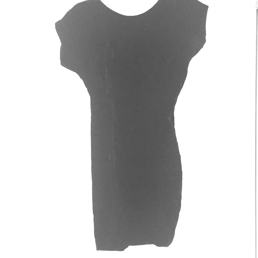 Black velvet dress